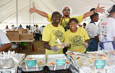 Afternoon on the Green Vegetarian Winners - Veggie Sahck